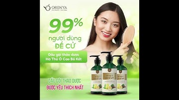 CHO TÓC ĐEN NHÁNH, MỌC NHANH X5 LẦN VỚI DẦU GỘI THẢO DƯỢC HÀ THỦ Ô CAO BỒ KẾT 2IN1