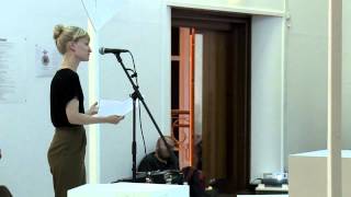 Keynote talk by Stine Hebert at 12-Hour Jamming Symposium, Cooper Gallery DJCAD 2014 Content