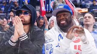 Detroit Pistons Blast Eminem During Game 7 Shootaround — Robinson, Levert &amp; Huerter Are All Here