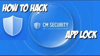 How to hack CM Security app lock screenshot 3