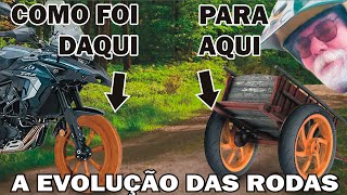 COMO AS RODAS E PNEUS EVOLUIRAM?