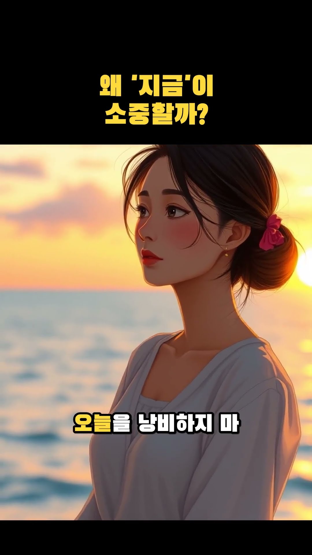왜 '지금'이 소중할까?
