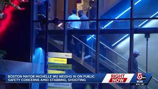 Mayor Wu addresses public safety concerns in Boston amid uptick in violence