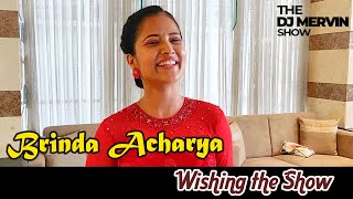 Brinda Acharya Wishes Our Youtube Channel Premam Poojyam Actress The Dj Mervin Show