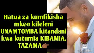Hatua za kumfikisha mkeo kileleni mnatombana kwa kibamia tazama