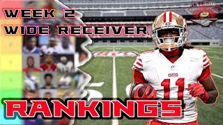 Week 2 WR Rankings: Fade 'em, Love 'em - Lineup Decisions  |  2023 Fantasy Football
