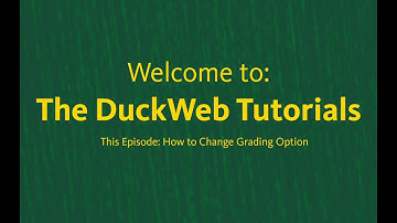 How to Change Grading Option (Graded vs. Pass/No Pass)