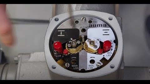 Auma Actuator Commissioning, Wiring and Testing