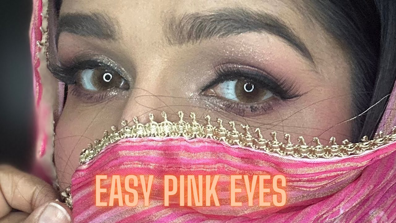 ✨ Pink Glam Eye Makeup Tutorial | Festive Look Step by Step” By SHIVANSH MANN 