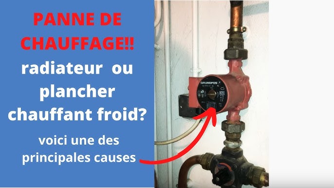 Chaud246-Un radiateur est froid au redémarrage du chauffage-robinet  thermostatique bloquée-dépannage 