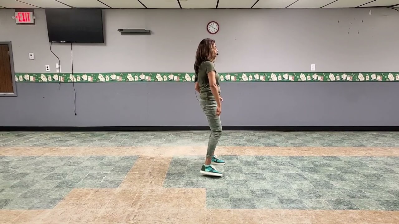 Poetry In Motion line dance (TEACH)