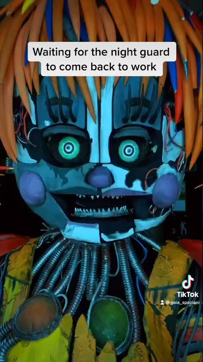 Scrap Baby cosplay 🤡 #shorts