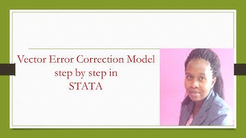 VECM Tutorial. How to Estimate VECM in STATA