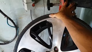Desmontando Pneu Aro 20 Perfil Baixo