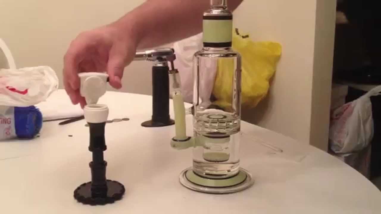 Pyrology's EF Norris Custom Kiwi Stew w/ Zach P Toilet Bowl Dome Dabs