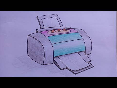 How to Draw a Printer