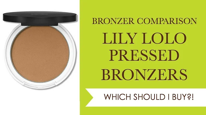 BRONZER COMPARISON: LILY LOLO PRESSED BRONZERS | Integrity Botanicals