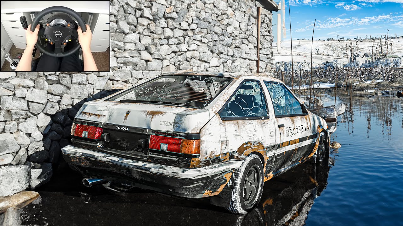 Abandoned Toyota Ae86 - Forza Horizon 4 (Steering Wheel + Shifter) Gameplay  - Youtube