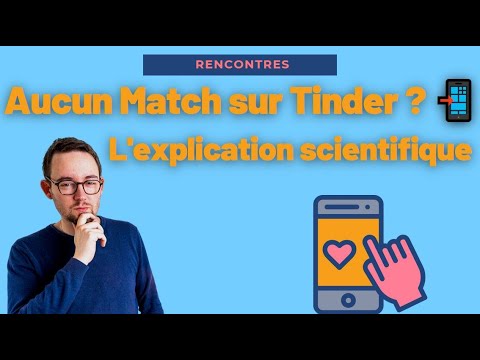 Aucun Match sur Tinder ?(l'explication Scientifique ?)