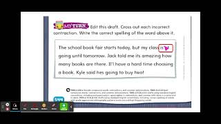 WORK ON WRITING U5W2 pgs544 - Google Slides