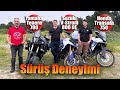 Yamaha tenere 700  suzuki vstrom 800 de  honda transalp 750 sr deneyimi