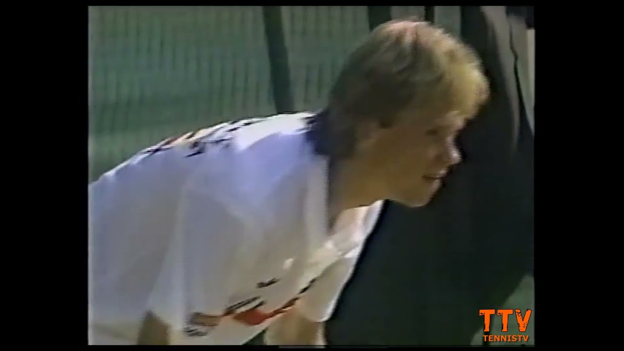 Ivan Lendl 🔥 Dominates Stefan Edberg for 9 Minutes