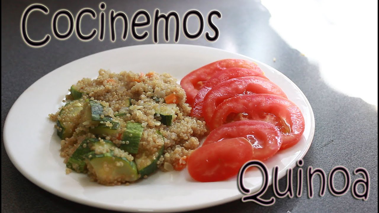 Comida Vegetariana ♥ Como cocinar Quinoa - YouTube