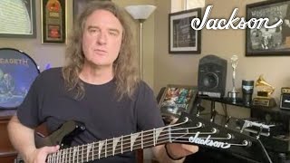 David Ellefson Breaks Down his X Series Signature Jackson Concert Bass CBX V | Jackson Guitars
