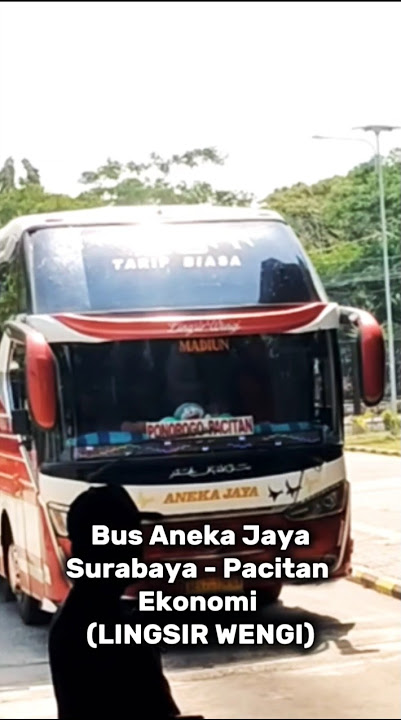 Bus Aneka Jaya 'Lingsir Wengi' #busindonesia #busmania