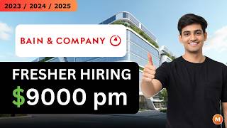 Bain Hiring Freshers 🔥 AI/ML Intern + Data Engineer Jobs | ₹50K Stipend
