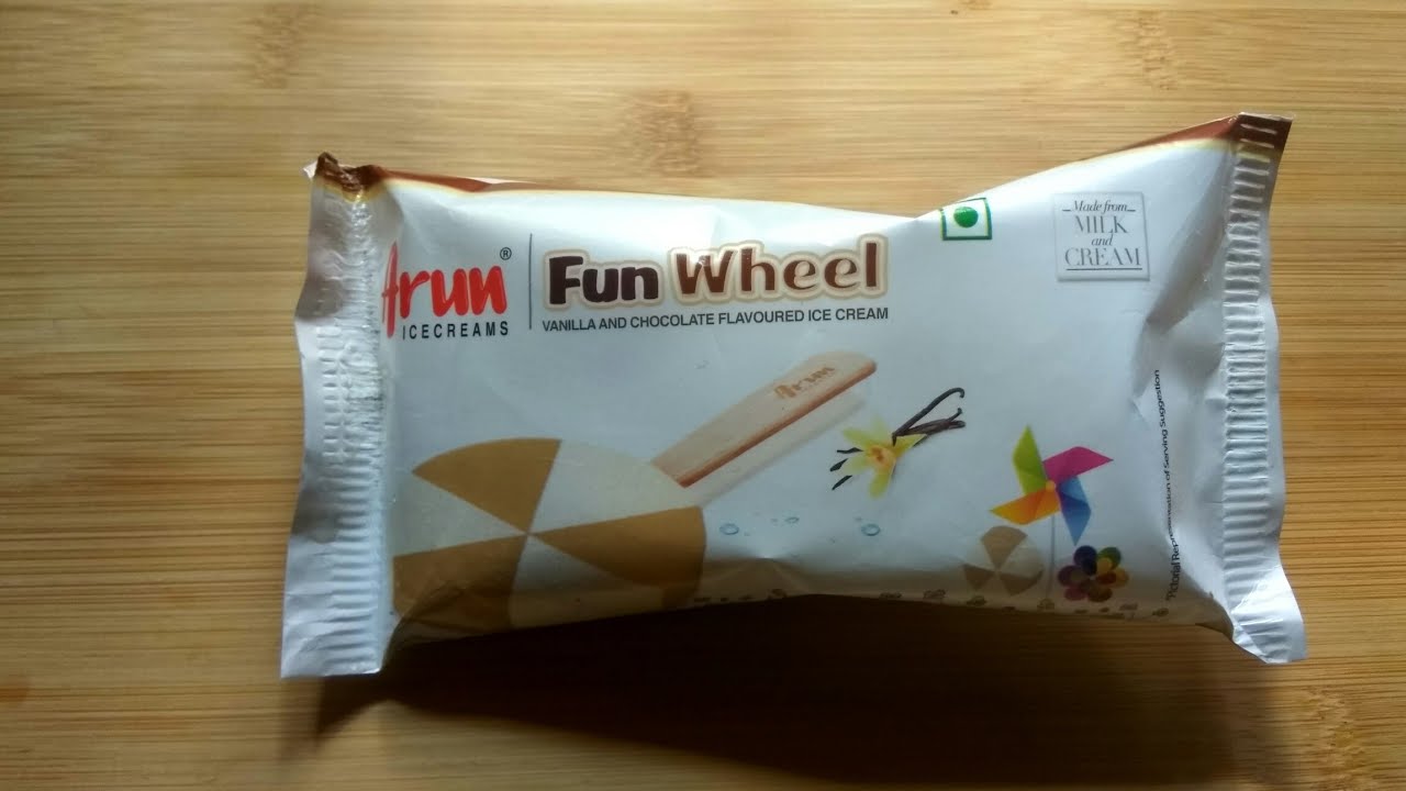 Fun wheel | Vanilla and chocolate | Arun ice cream | Review