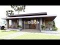 SIMPLE MODERN HOUSE DESIGN | BUNGALOW HOUSE | 9.00m x 6.00m (54 sqm Total Floor Area) | 2 BEDROOM