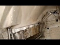 bmw e39 5-series ecu box water drain part 2 (cleaning)