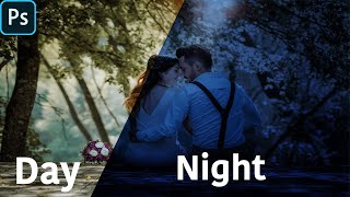 How to Turn Day into Night in Photoshop - Unbelievable Easy Steps