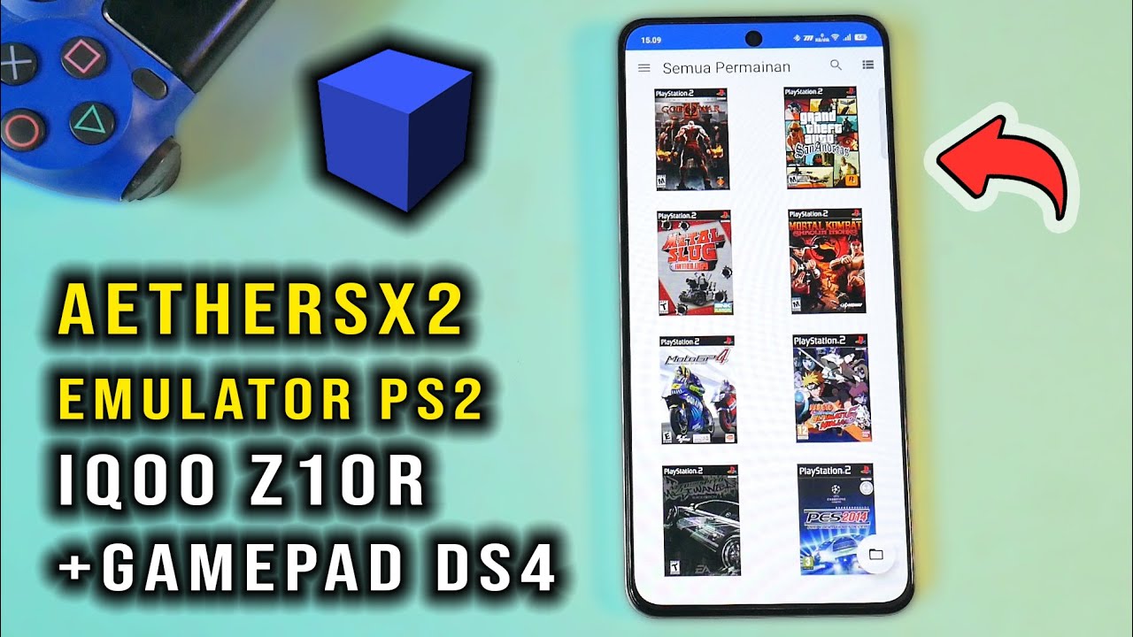 IQOO Z10R Test Aethersx2 / Nethersx2 Game Emulator PS2 + Gamepad on Mediatek Dimensity 7360 Turbo