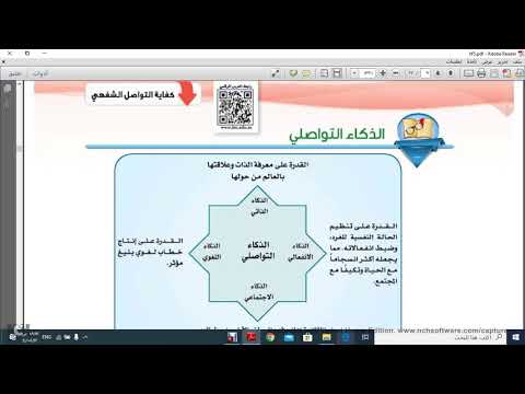 القدرة على معرفة الذات وعلاقتها بالعالم من حولها