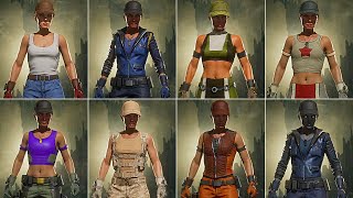 Sonya Blade All Skins Showcase