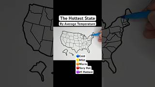 The Hottest State By Average Temperature