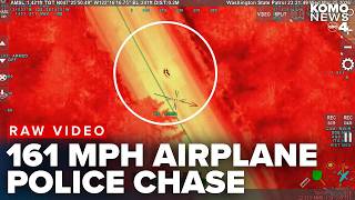 Famous RAW VIDEO: Washington state troopers use airplane to chase motorcycle going 161mph Wealth