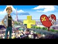 Miraculous character in injury  mode in ladybug