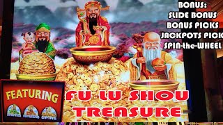 FU LU SHOU TREASURE - More feature for bigger wins.