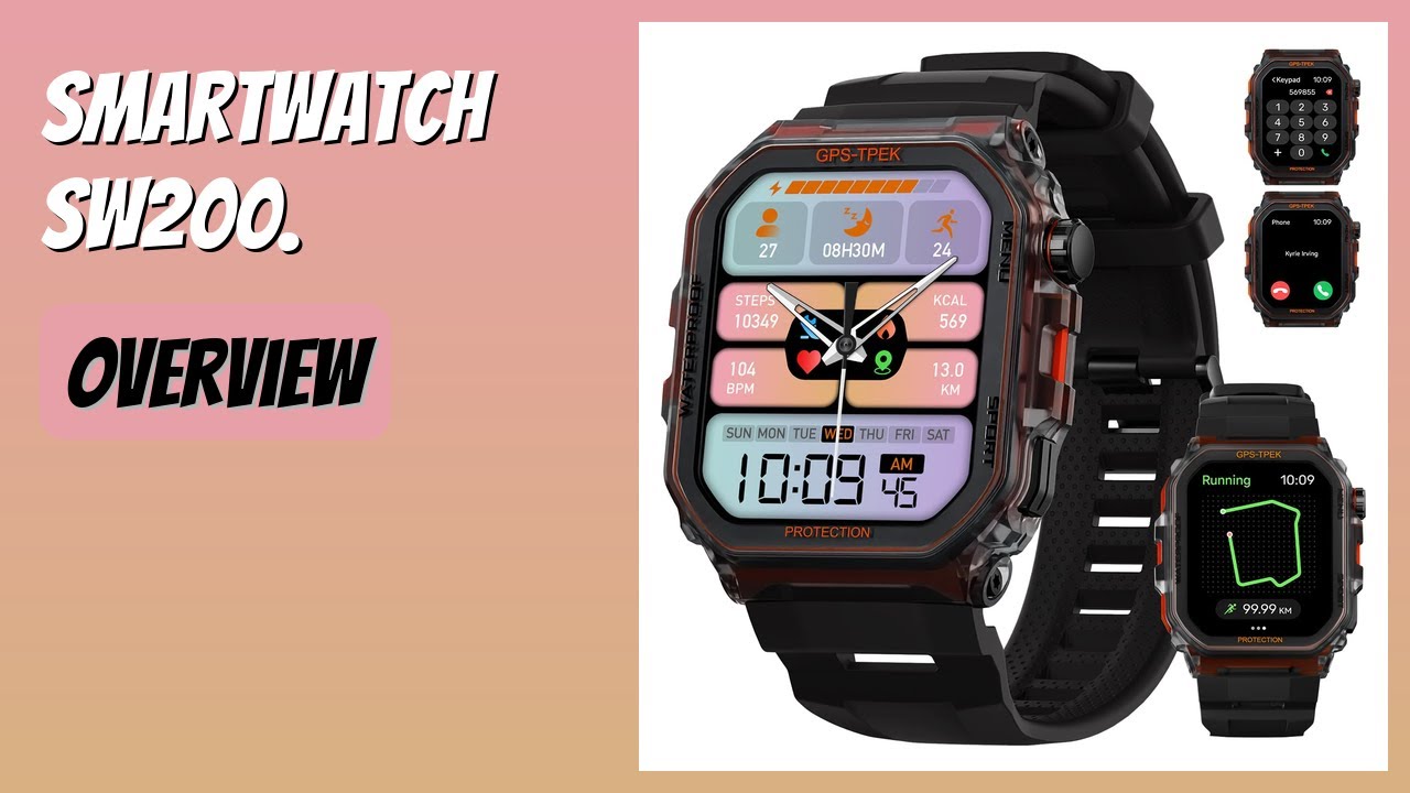 REVIEW (2026): Smartwatch SW200. Features - YouTube