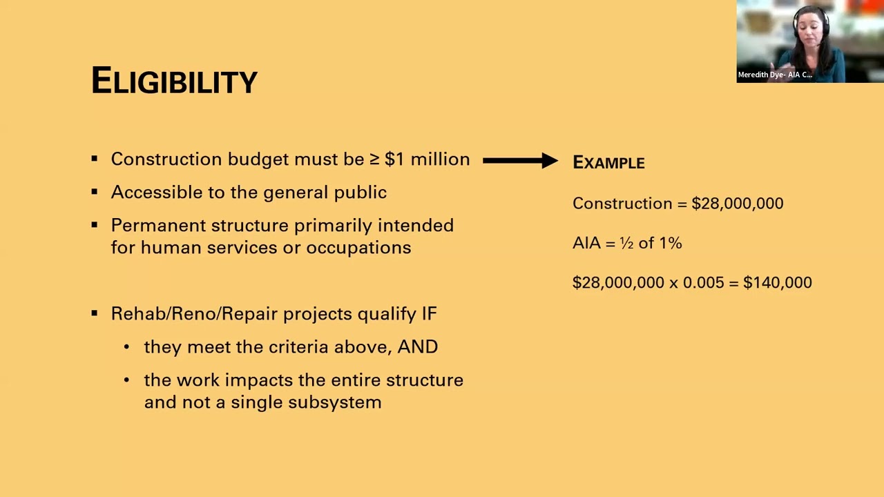 How to Apply for an Art in Architecture Commission