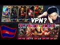 What!? 5men VPN Cambodian Team invaded to the USA? | Mobile Legends Karrie gameplay