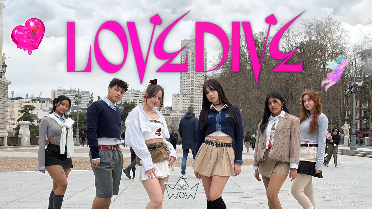 [KPOP IN PUBLIC SPAIN/ONE TAKE] (VALENTINE’S DAY) IVE (아이브) 'LOVE DIVE'// Dance Cover by W.O.W