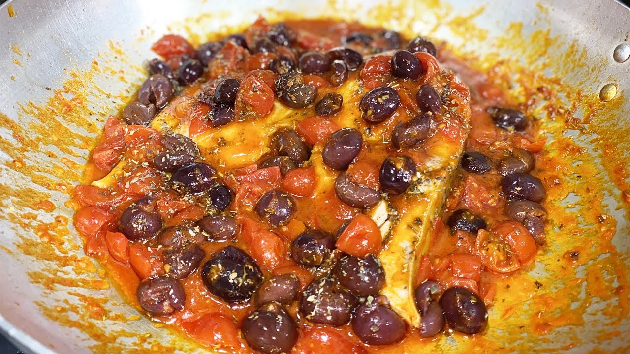 PESCE SPADA ALLA PIZZAIOLA