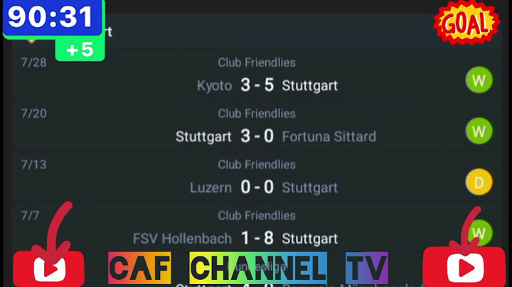 LIVE;Stuttgart VS Athletic Bilbao international club friendlies  all goals Result and highlights.