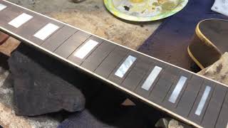 Re-fretting a '70s Gibson ES 347