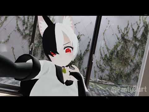 Skunk Girl Farts | Beach House [ VR Chat ]