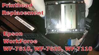 Epson WorkForce WF7620, WF7610 and WF7110 Printhead Replacement